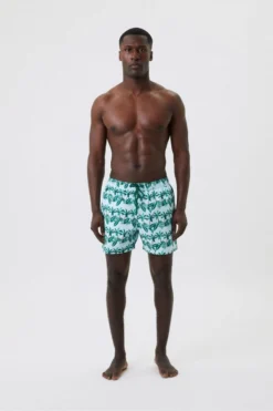 Bjorn Borg Bedruckte Badehose, Grün -Nike || Ted Baker Shop 104159s3 scaled