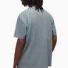 Allsaints Isac T-Shirt Mit Rundhalsausschnitt, Blau