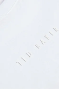 Ted Baker Wilkin Short Sleeved Branded White T-Shirt 9 Ted Baker Wilkin Short Sleeved Branded White T-Shirt -Nike || Ted Baker Shop 138560s5 scaled