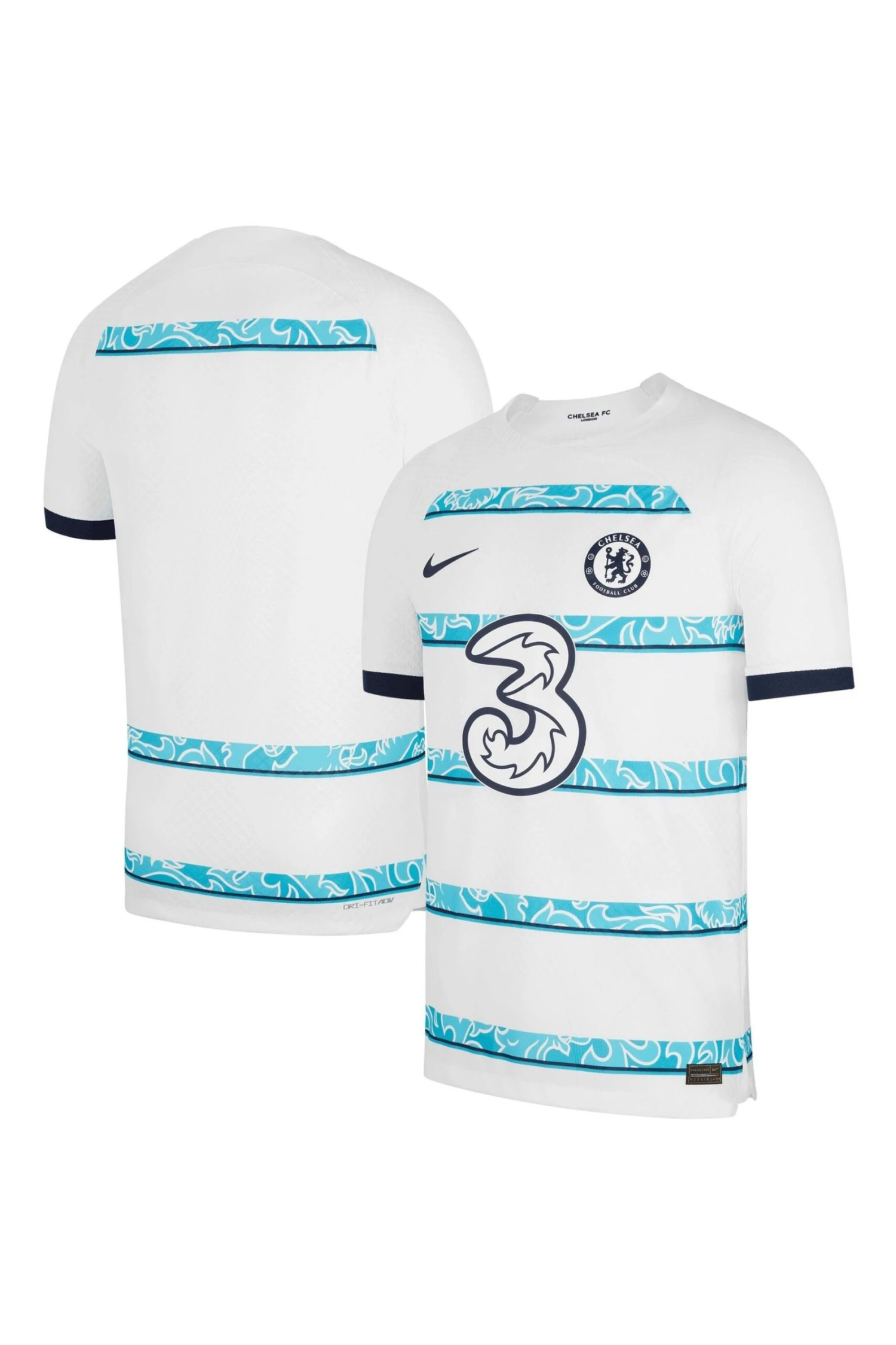 Nike Chelsea Vapor 2022-23 Match Auswärtsspiel-Trikot 1 Nike Chelsea Vapor 2022-23 Match Auswärtsspiel-Trikot