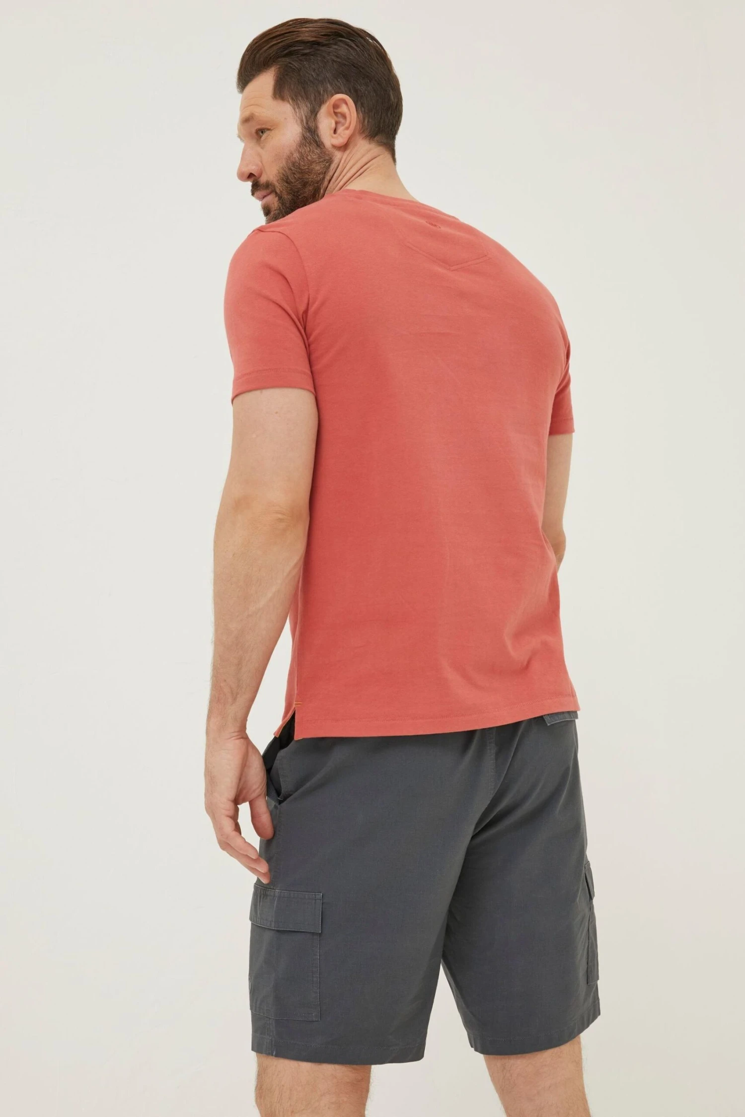 Fatface Surf Club T-Shirt, Rot 2 Fatface Surf Club T-Shirt, Rot – Bild 2