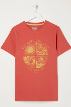 Fatface Surf Club T-Shirt, Rot 7 Fatface Surf Club T-Shirt, Rot -Nike || Ted Baker Shop 178554s4 scaled
