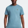 Lyle & Scott Blue Slub T-Shirt