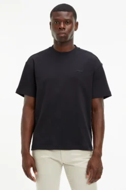 Calvin Klein Black Logo Tape Comfort T-Shirt