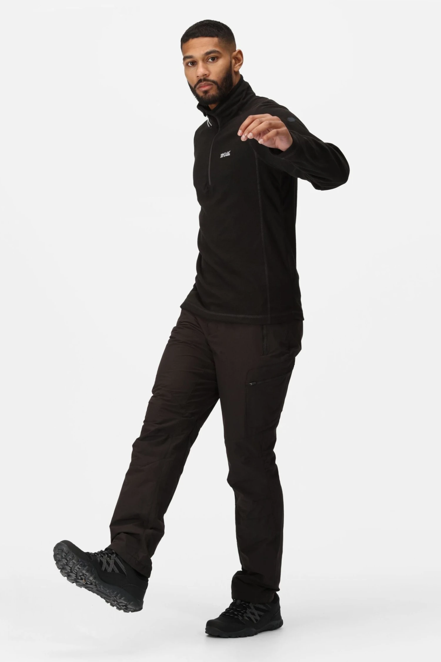 Regatta Montes Fleece-Top Mit Kurzem Reißverschluss 1 Regatta Montes Fleece-Top Mit Kurzem Reißverschluss