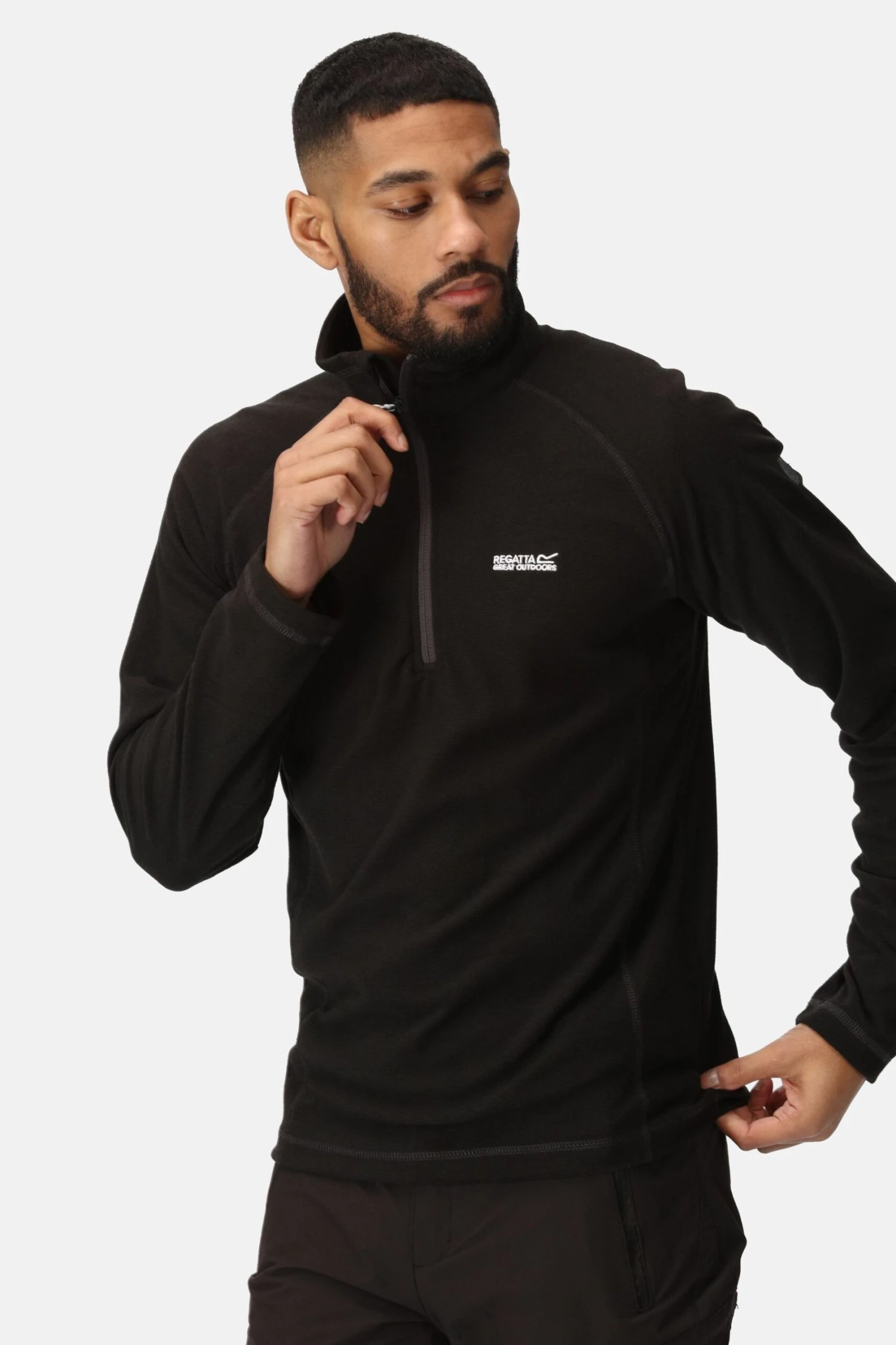 Regatta Montes Fleece-Top Mit Kurzem Reißverschluss 2 Regatta Montes Fleece-Top Mit Kurzem Reißverschluss – Bild 2