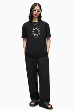 Allsaints Valence Top Mit Rundhalsausschnitt, Schwarz 8 Allsaints Valence Top Mit Rundhalsausschnitt, Schwarz -Nike || Ted Baker Shop 313599s3 scaled