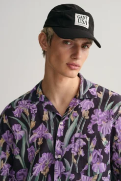 GANT Relaxed Fit Purple Iris Linen Lyocell Shirt -Nike || Ted Baker Shop 340679s3 scaled