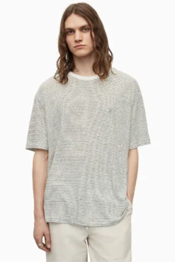 AllSaints Miles Short Sleeve Crew White T-Shirt -Nike || Ted Baker Shop 397164s3 scaled