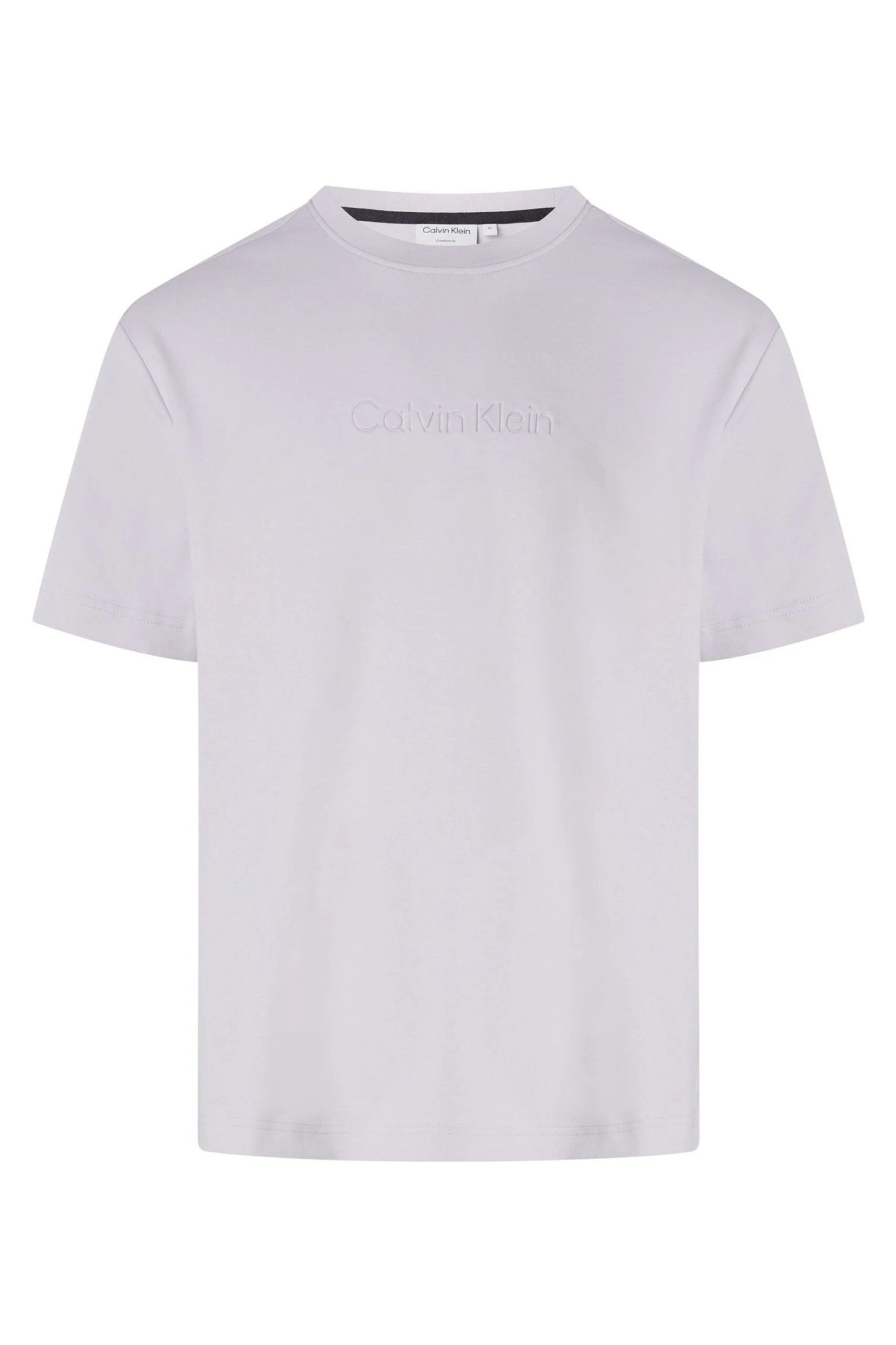 Calvin Klein Comfort T-Shirt Mit Logo, Violett 5 Calvin Klein Comfort T-Shirt Mit Logo, Violett – Bild 5