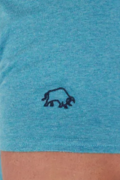 Raging Bull T-Shirt Mit Geflocktem Bullenmotiv, Blau -Nike || Ted Baker Shop 507 444s5 scaled