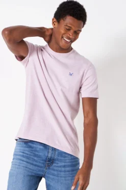 Crew Clothing Company Klassisches T-Shirt Aus Baumwolle, Pink