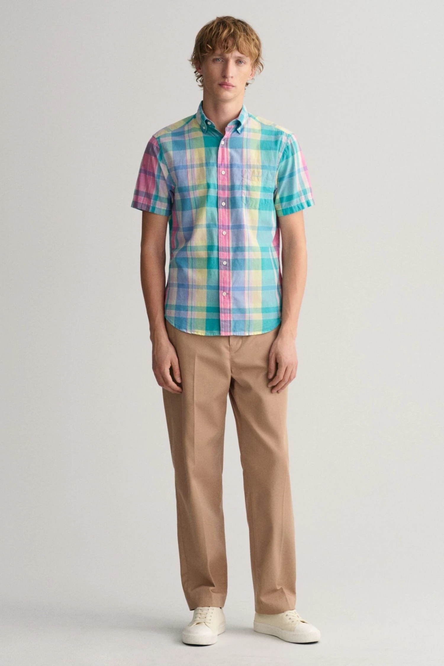 Gant Farbiges Hemd In Regular Fit Mit Madras-Karos 3 Gant Farbiges Hemd In Regular Fit Mit Madras-Karos – Bild 3