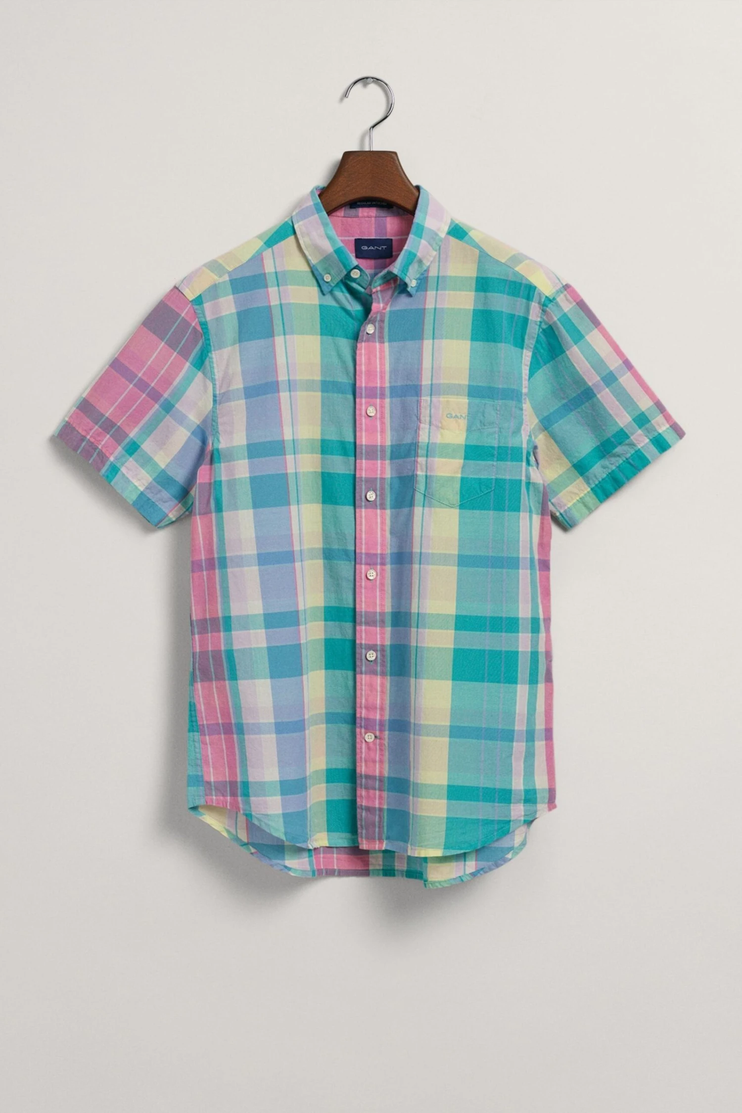 Gant Farbiges Hemd In Regular Fit Mit Madras-Karos 5 Gant Farbiges Hemd In Regular Fit Mit Madras-Karos – Bild 5