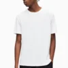 AllSaints Kurtz Short Sleeves White Crew Shirt