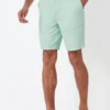 Crew Clothing Company Klassische Casual-Shorts Aus Baumwolle, Grün