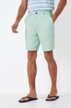 Crew Clothing Company Klassische Casual-Shorts Aus Baumwolle, Grün