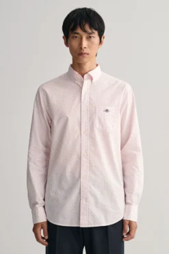 Gant Banker Gepunktetes Hemd In Regular Fit