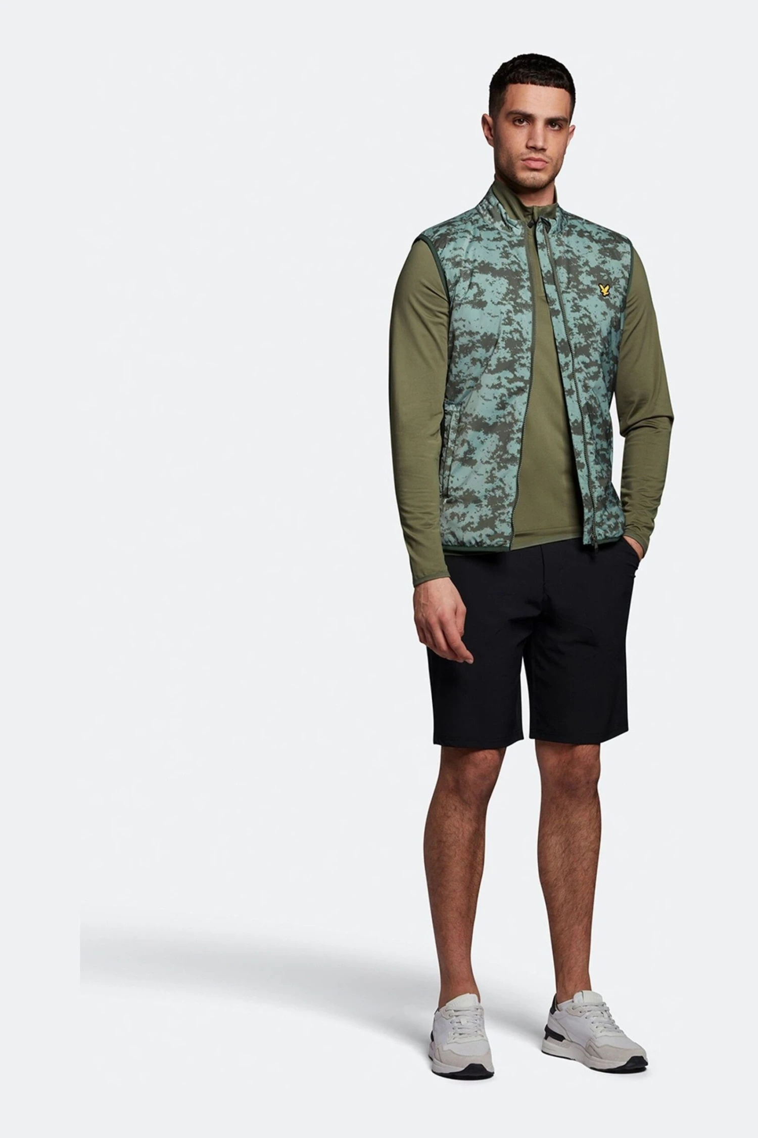 Lyle & Scott Golf Tech Shorts, Schwarz 1 Lyle & Scott Golf Tech Shorts, Schwarz