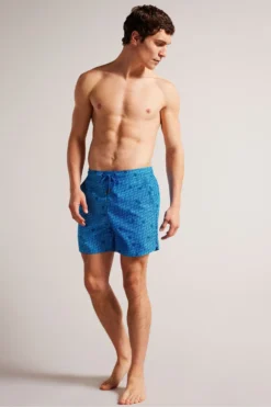Ted Baker Badehose Mit Schmetterlingsprint, Blau -Nike || Ted Baker Shop 722431s3 scaled