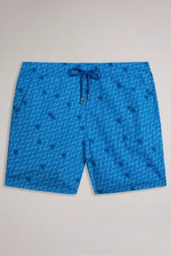 Ted Baker Badehose Mit Schmetterlingsprint, Blau -Nike || Ted Baker Shop 722431s4 scaled