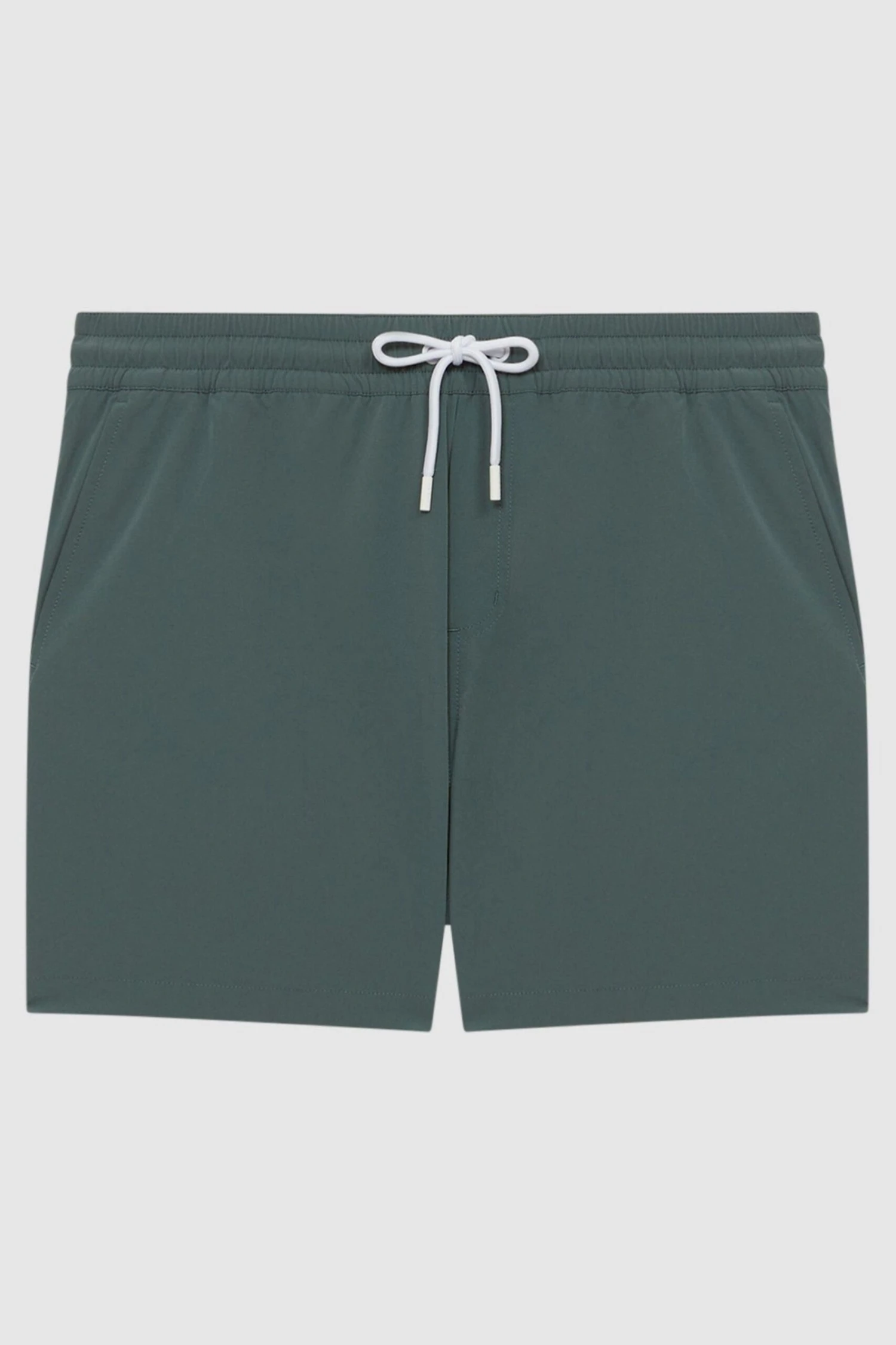 Reiss Beach Unifarbene Badehose Mit Kordelzug 2 Reiss Beach Unifarbene Badehose Mit Kordelzug – Bild 2