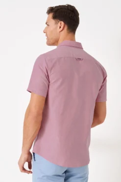 Crew Clothing Company Klassisches Hemd Aus Baumwolle, Pink -Nike || Ted Baker Shop 778944s3 scaled
