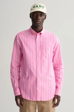 Gant Gestreiftes Oxford-Hemd In Normaler Passform