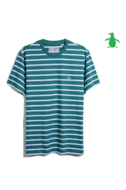 Original Penguin Green Breton Stripe T-Shirt -Nike || Ted Baker Shop 852243s4 scaled