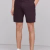 Next Burgunderrot - Straight Fit - Stretch-Chinoshorts