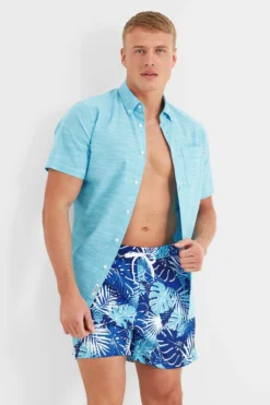 Tog 24 Herren Elmur Bedruckte Badeshorts, Blau -Nike || Ted Baker Shop 961790s3 scaled