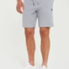 U.S. Polo Assn. Mens Vintage Grey Heather 3CM DHM LB Sweat Shorts