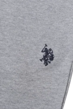 U.S. Polo Assn. Mens Vintage Grey Heather 3CM DHM LB Sweat Shorts -Nike || Ted Baker Shop A60908s5 scaled