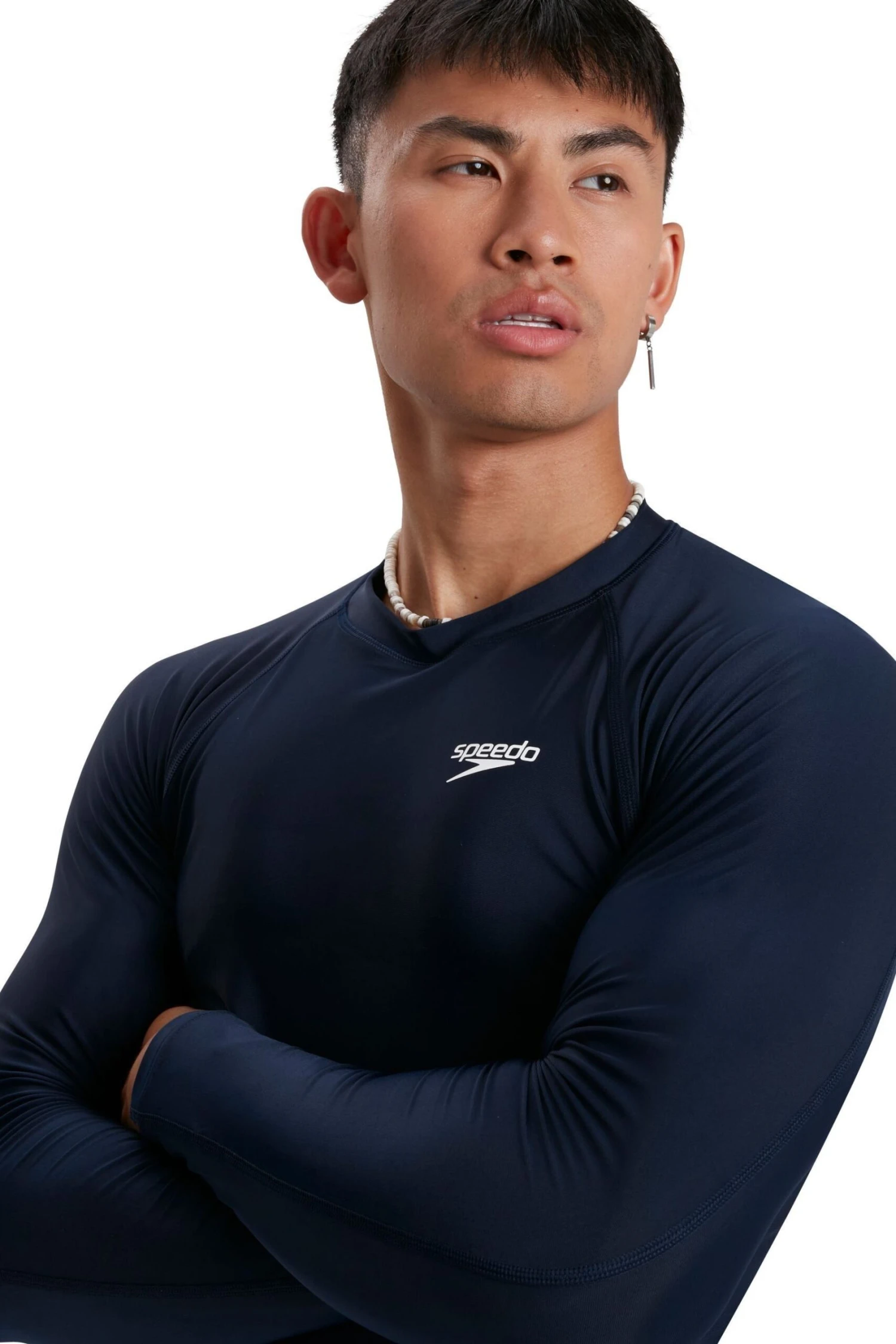 Speedo Langärmeliges Rash-Top, Schwarz 5 Speedo Langärmeliges Rash-Top, Schwarz – Bild 5