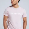Animal Mens Pink Organic T-Shirt