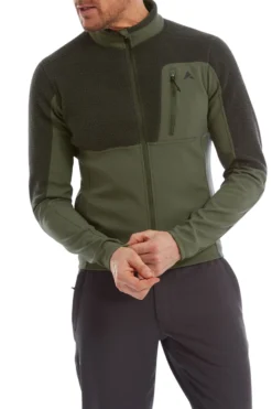 Altura Herren All Roads Wasserfestes Fleeceoberteil, Grün