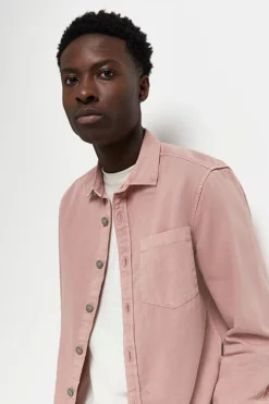 River Island Pigmentgefärbtes Twill-Hemd, Pink -Nike || Ted Baker Shop C45343s4 scaled