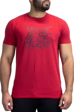 Raging Bull Casual T-Shirt, Rot