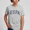 U.s. Polo Assn. Herren Vintage Arch T-Shirt Mit Grafik