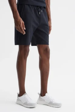 Reiss Robin Strukturierte Shorts Mit Kordelzug