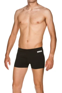 Arena Herren Solid Shorts, Schwarz