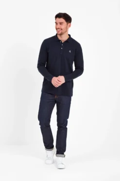 Tog 24 Herren Bander Langärmeliges Poloshirt, Blau -Nike || Ted Baker Shop C69575s4 scaled