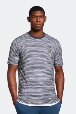 Lyle & Scott T-Shirt Mit Bretonstreifen