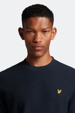 Lyle & Scott Fein Strukturiertes T-Shirt, Blau 8 Lyle & Scott Fein Strukturiertes T-Shirt, Blau -Nike || Ted Baker Shop C79242s4 scaled