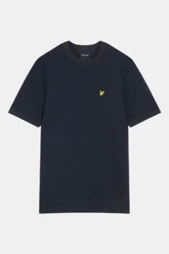 Lyle & Scott Fein Strukturiertes T-Shirt, Blau 9 Lyle & Scott Fein Strukturiertes T-Shirt, Blau -Nike || Ted Baker Shop C79242s5 scaled