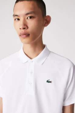 Lacoste Herren Core Perfomance Polo-Shirt, Weiß