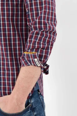 Joules Abbott Langärmeliges, Angerautes Popeline-Hemd Im Classic-Fit, Blau -Nike || Ted Baker Shop D01926s6 scaled