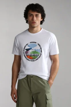 Napapijri Sangay White T-Shirt