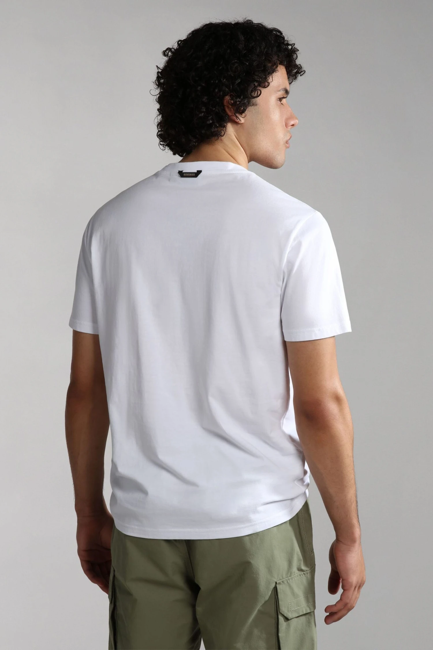 Napapijri Sangay White T-Shirt 2 Napapijri Sangay White T-Shirt – Bild 2