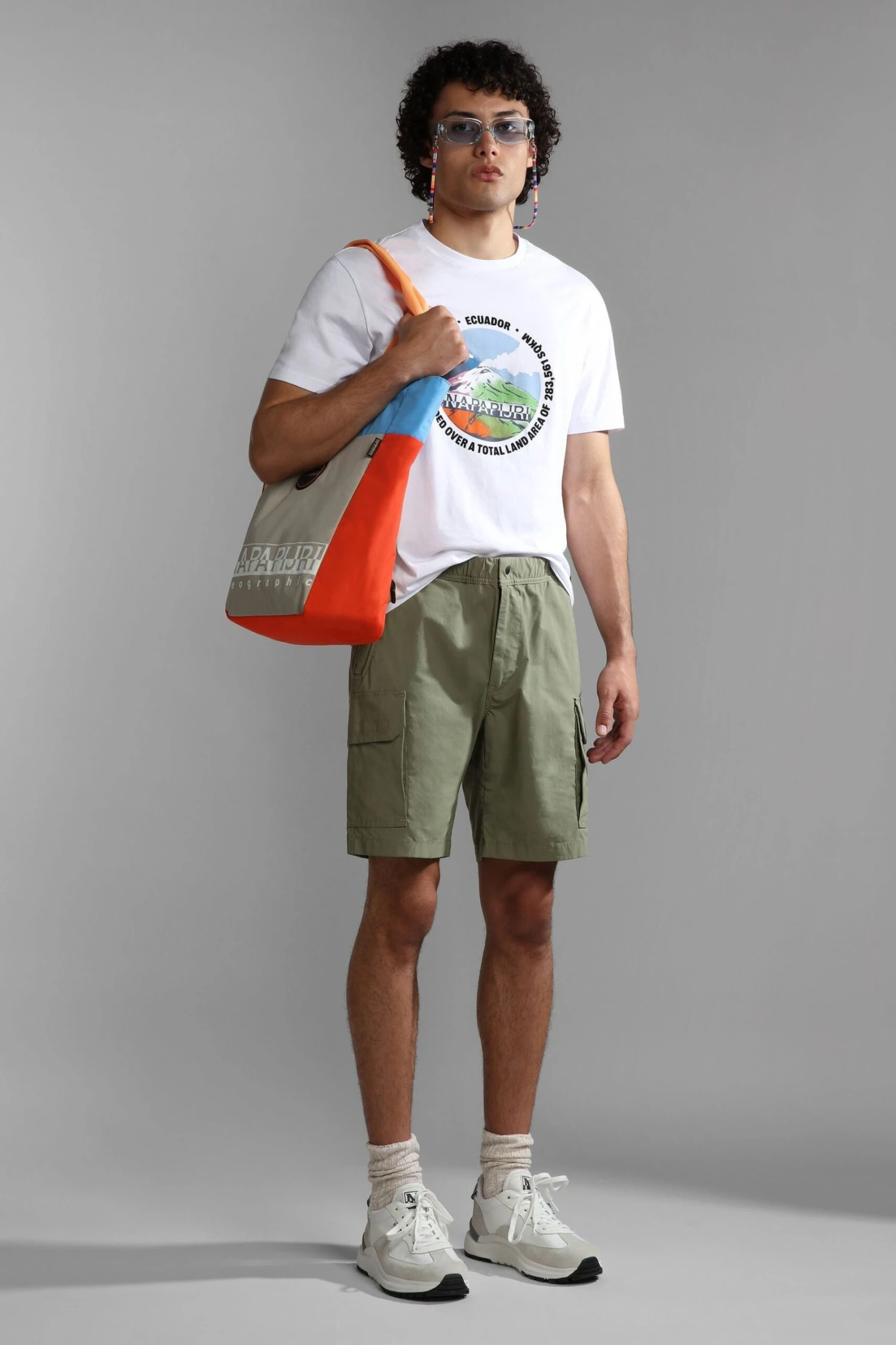 Napapijri Sangay White T-Shirt 3 Napapijri Sangay White T-Shirt – Bild 3